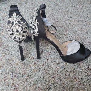 Lola Shoetique Rhinestone Heels